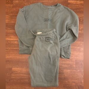 Aero Kids Olive Joggers